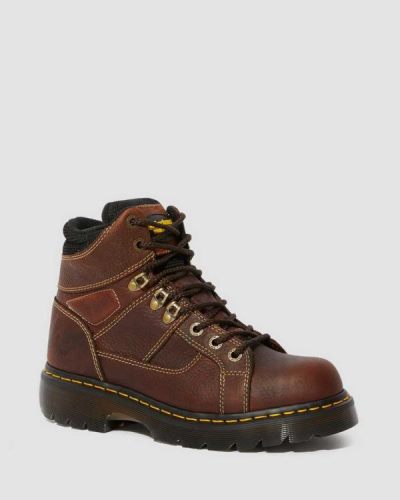 Botas De Seguridad Dr Martens Ironbridge Cuero Heavy Duty Para Mujer DR9460C